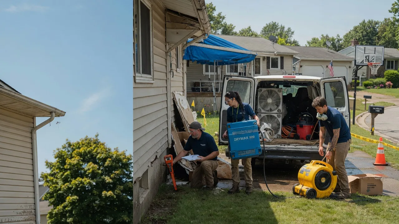 Ceiling Leak Cleanup in Beverly Shores, IN near me