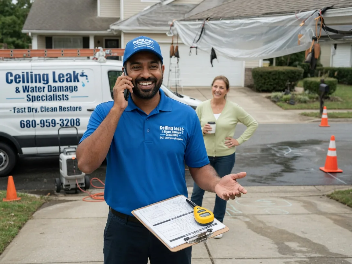 Ceiling Leak Cleanup Beverly Shores, IN FAQs